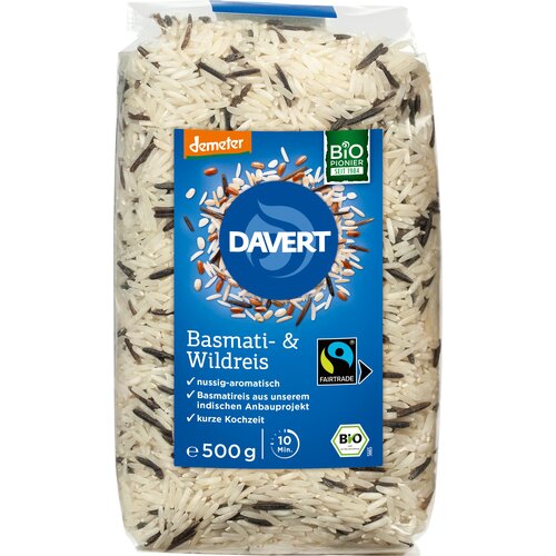 Davert Bio basmati i divlja riža - 500 g Cijene