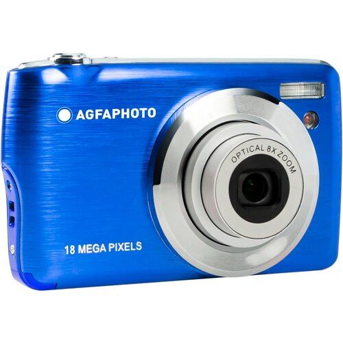 Agfaphoto Realishot DC8200 digitalni fotoaparat + 16GB memorijska kartica plavi - SAMO RASPAKIRANO Cijene