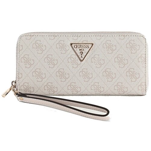 Guess Denarnica LAUREL SLG LARGE ZIP Bela Slike