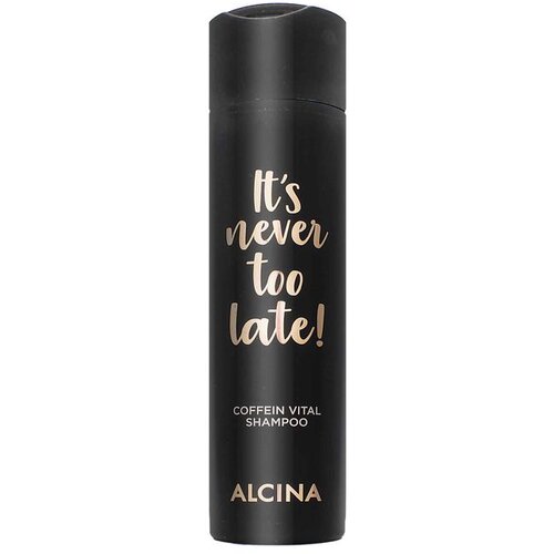 ALCINA It&amp;#039;s never too late! &amp;scaron;ampon s kofeinom za jačanje kose 250 ml Slike