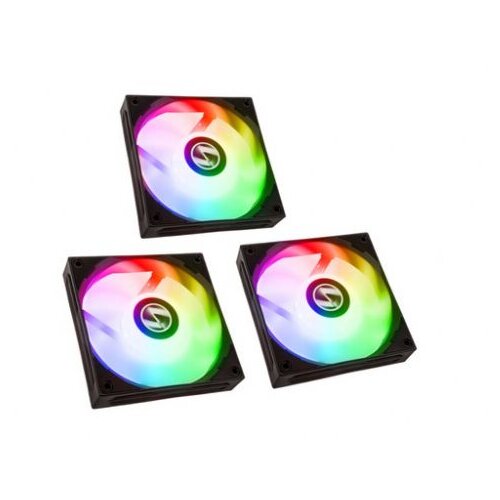 Lian Li Ventilator za ohišje ST120 RGB PWM 120mm, 3 Pack + kontroler , črn Cene