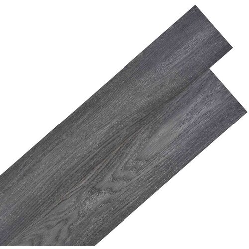  Samoljepljive PVC podne daske 30 5 x 61 cm 28 pcs PVC - Crno i bijelo Slike