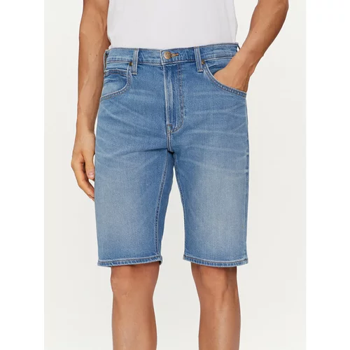 Lee Jeans kratke hlače 5 Pocket 112349235 Modra Regular Fit