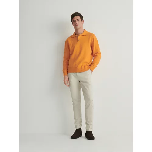 Reserved - Polo-džemper - boja mandarine
