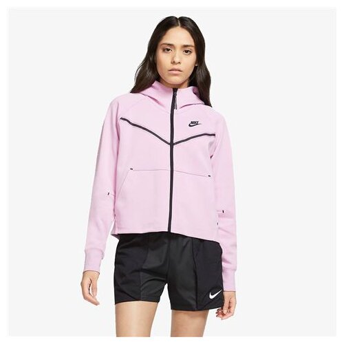 Nike ženski duks sa kapuljačom W NSW TCH FLC WR HOODIE FZ CW4298-680 Slike