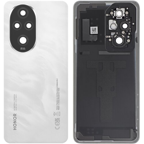 Honor Originalni pokrov baterije za pametni telefon 200 Pro iz trde plastike, Bela / Črna, (5000221081) Cene