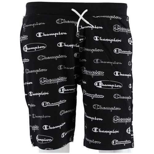 Champion Hlače 3/4, 7/8 Allover Script-print Črna Slike
