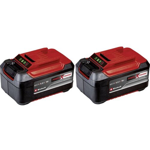 Einhell Power X-Change Akku 2x 18V 5,2Ah PXC-Twinpack 4511526 električni alaT-akumulator 18 V 5.2 Ah li-ion Cijene