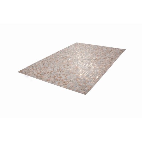 Kayoom RAVNO TKANA PREPROGA Rocket 110 Elfenbein / Gold 120/170 cm krem barve, zlate barve Slike