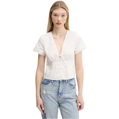 Tommy Jeans Topi &amp;amp; Bluze DW0DW21352 Bela Slike