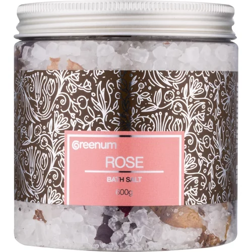 Greenum Rose sol za kupku 600 g