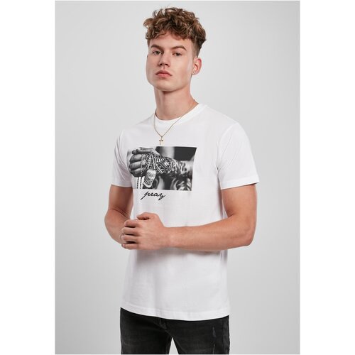Mister Tee Men&amp;#039;s T-shirt Pray 2.0 white Slike