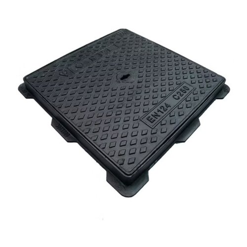 Master Poklopac za &scaron;aht kvadratni 400x400x35mm B125 MBS50 crni Cijene