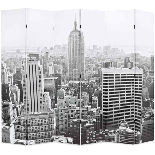  Sklopiva sobna pregrada sa slikom New Yorka danju 228 x 170 cm Cene