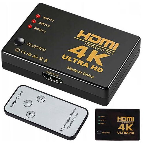 VERKGROUP VERK GROUP preklopni razdelilnik HDMI ULTRA HD 4K delilnik spliter + daljinec 13137 Cene