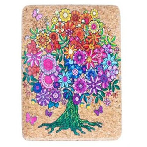 Viter Ogledalce cork floral design L-855_5 Cene