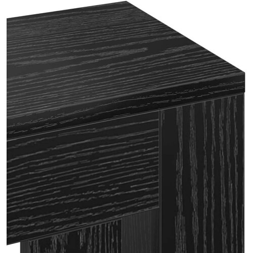  Pokrov radijatora Crni hrast 78x20x82 cm Konstruirano drvo Slike