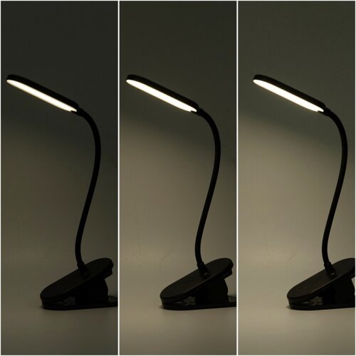 Aigostar LED prigu&amp;scaron;iva punjiva stona lampa sa klipom LED/2,5W/5V crna Slike