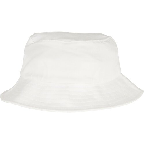 Flexfit Children&amp;#039;s Cap Cotton Twill Bucket, White Slike