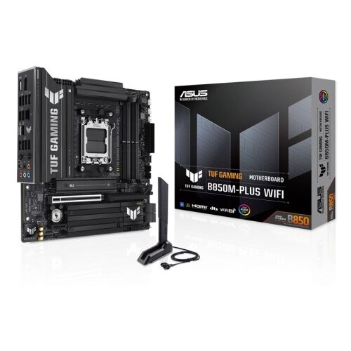 Asus TUF B850M-PLUS WiFi AM5 gaming mATX osnovna plo&scaron;ča Cene