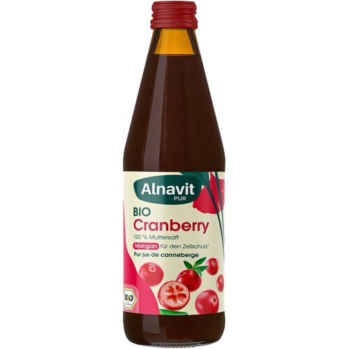 Alnavit Bio matični sok od brusnice - 330 ml Slike