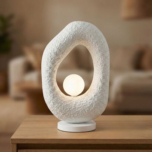 Opviq Bijela metalna stolna lampa (visina 50 cm) Lore &ndash; Cijene