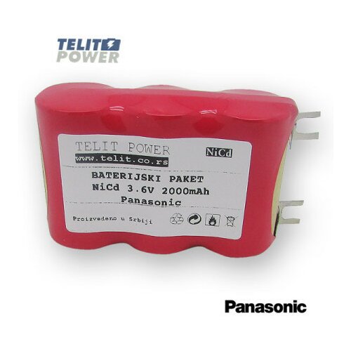 TelitPower baterija NiCd 3.6V 2000mAh Panasonic za usisivač ( P-0215 ) Slike