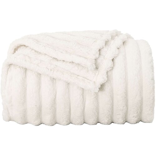  Pokrivači za bacanje 6 pcs Krema 200 x 150 cm Runo Slike