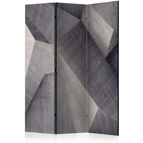  Paravan u 3 dijela - Abstract concrete blocks [Room Dividers] 135x172 Slike