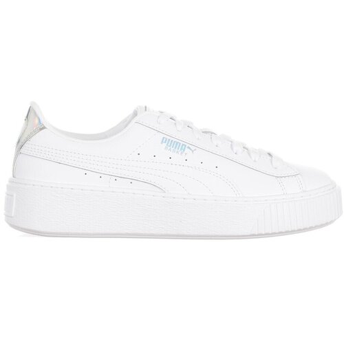 Puma Nizke superge Basket Platform Iridescent Jr Bela Cene