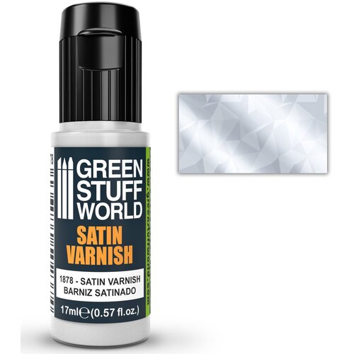 Green Stuff World SATIN VARNISH 17ml | Saten Lak 17ml Slike