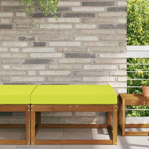  Zunanja blazina za kavč Zelena 80 x 80 x 8 cm Poliester, (5000202606) Cene