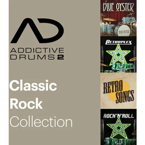 Xln Audio Addictive Drums 2: Classic Rock Collection (Digitalni izdelek)