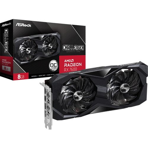AsRock VGA RX7600 CL 8GOChallenger, 8GB GDDR6, 128-bit3xDP, HDMI Cijene