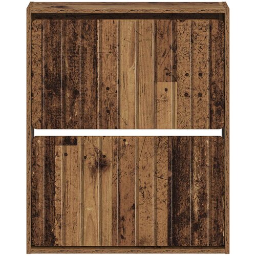  Ormar za cipele na zidu ZWOLLE 71 x 17 x 86 cm Staro drvo Slike