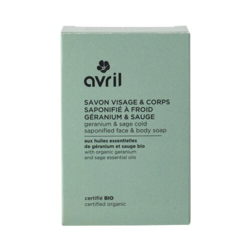 Cold Saponified Face &amp;amp; Body Soap - G&amp;eacute;ranium &amp;amp; Sauge Slike