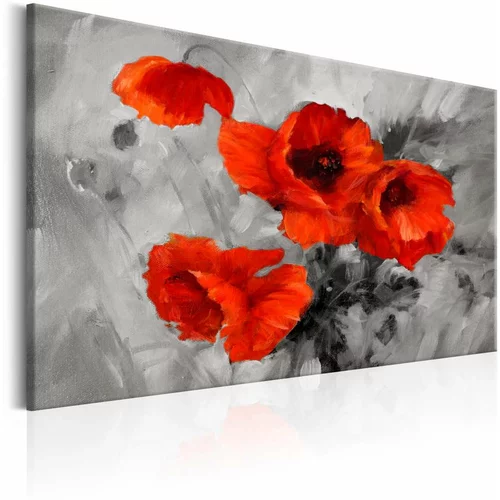 Slika - Steel Poppies 120x80