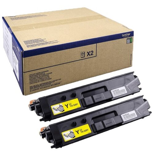 Brother TN-329YTWIN toner cartridge 2 pc(s) Original Yellow Cijene