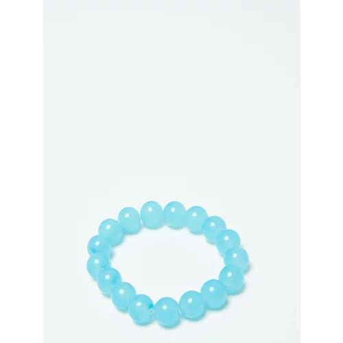 Yups Pearl bracelet on indigo elastic