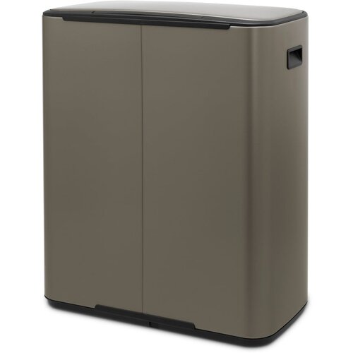 Brabantia Siva željezna kanta za smeće s pedalom 60 l Bo &amp;ndash; Slike