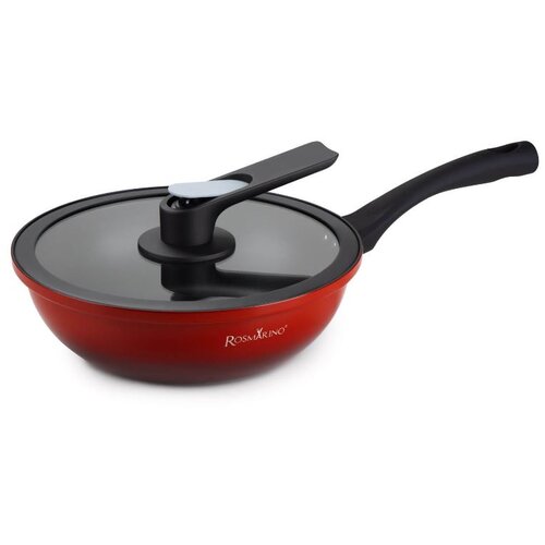 Rosmarino Vok za kuhanje pod tlakom s pametno pokrovko FreshCooker – 28 cm Cene