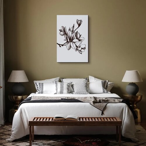  Slika - Renaissance Magnolias (1 Part) Vertical 20x30 Slike