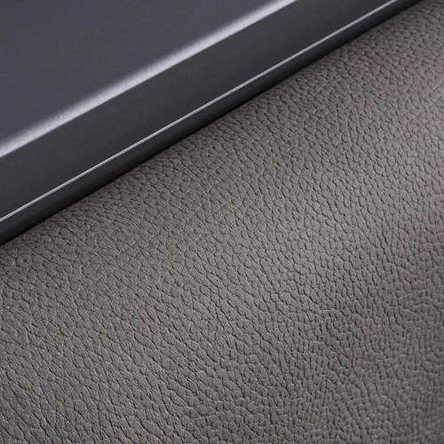 Bessagi Home Oblazinjena Postelja Mariello, Antracit, Rjava, 180x200 Slike