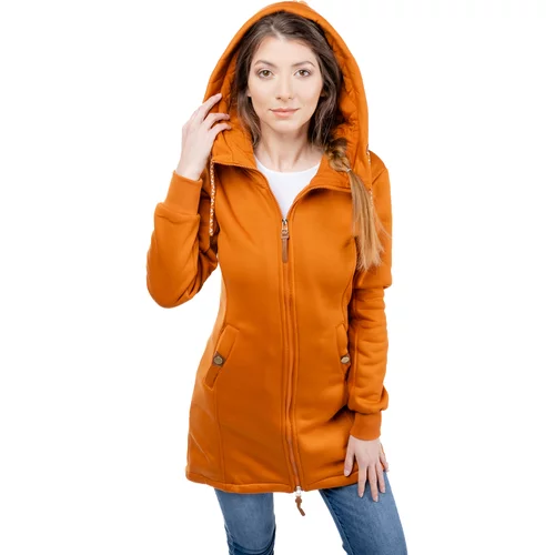 Glano Women's Extended Sweatshirt - orange