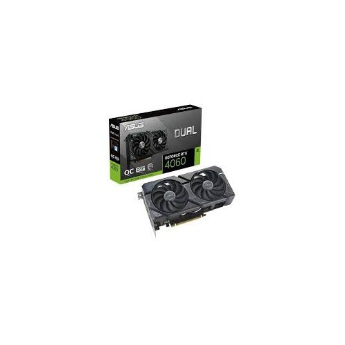 Grafička karta ASUS VGA DUAL-RTX4060-O8G NVIDIA GeForce RTX 4060 8GB GDDR6 128bit;HDMI,3xDP/ 36 mjeseci Cijene