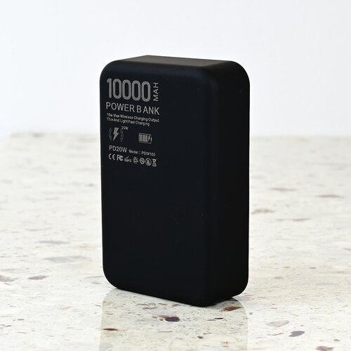 Oxpower Power bank prenosiva baterija Magsafe PD W100 10000mAh crna Slike