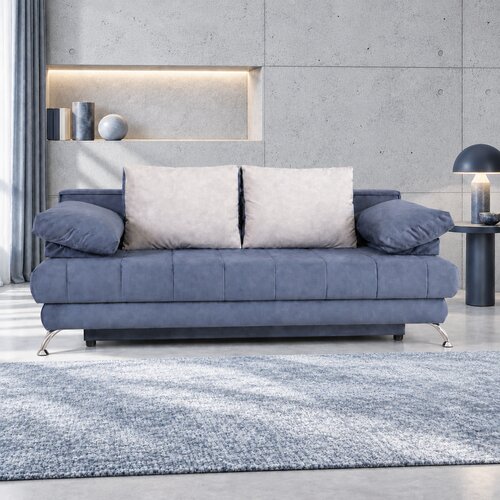 Grantex Line Sofa na razvlačenje Sevilla, 150x200cm,Tamnoplava Cene