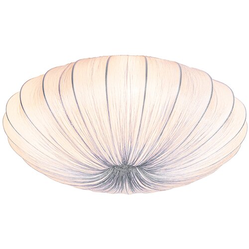 QAZQA Design stropna svetilka siva svila 60 cm 5-light - Plu Cene