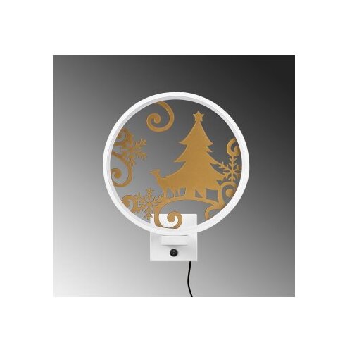  XMAS27 WhiteGold Wall Lamp Cene