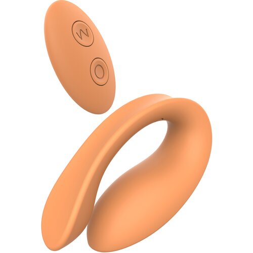 DREAMTOYS Glam Couples Vibrator Orange Cene